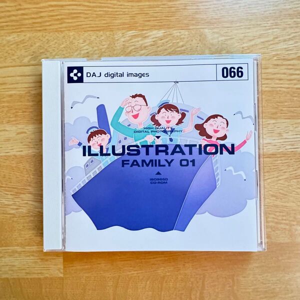 素材集 DAJ066 ILLUSTRATION FAMILY 01 【イラストシリーズ~ファミリー 01】 CD