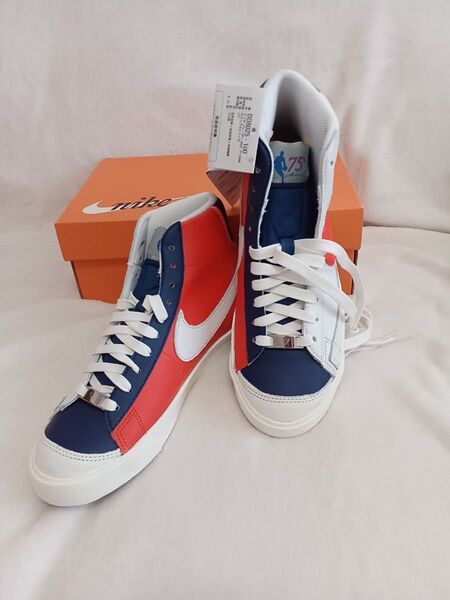 【 未使用品】NBA x NIKE BLAZER MID ナイキ ブレーザー ニックス 24センチ