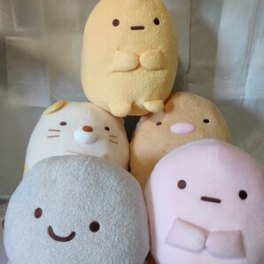 【すみっコぐらし おおきなころっと ぬいぐるみ】5点
