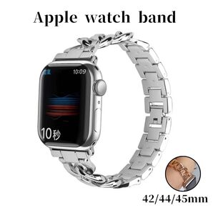 アップルウォッチ バンド(シルバー)オシャレ Apple Watch 数量限定