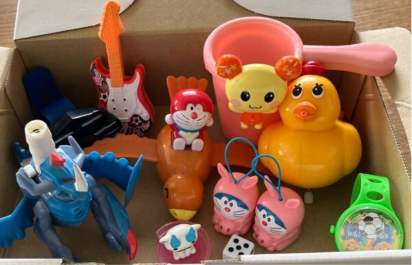 ドラえもん ウータン アヒル隊長 ハッピーセット お風呂のオモチャ オモチャセット