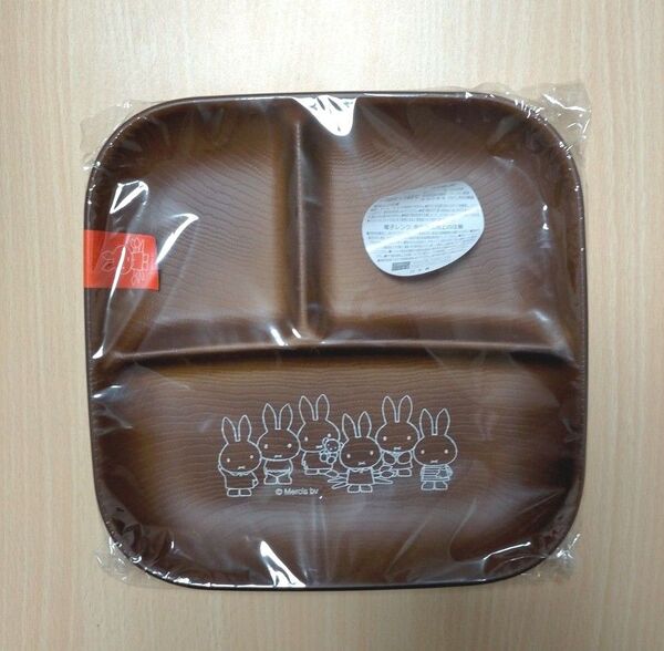 ミッフィー miffy スクエアワンプレート(L) ※新品・未使用品