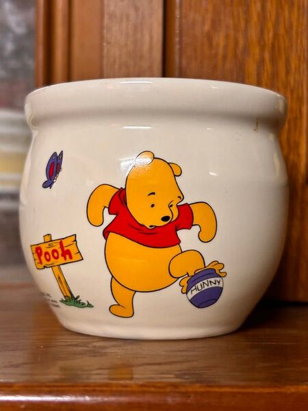 美品 くまのプーさん ディズニー 鉢 ボウル プリンカップ