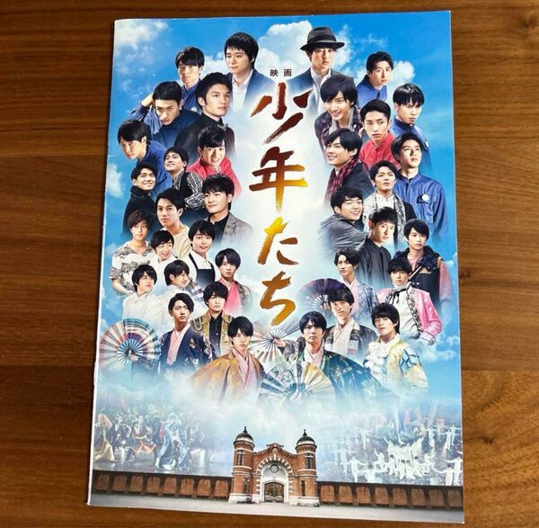 映画 少年たち パンフレット