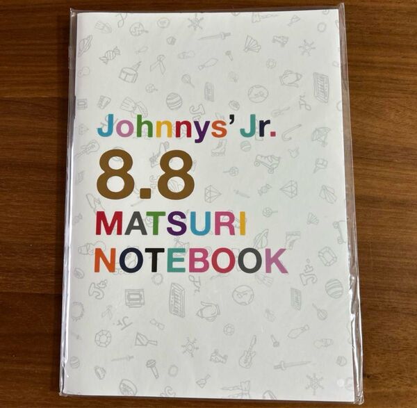 ジャニーズjr 8.8祭 ノートブック