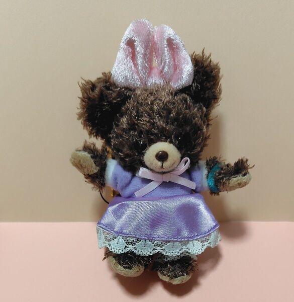 ユニベアシティ プリン ぬいぐるみ ストラップ ボールチェーン デイジーコス コスチューム ディズニーストア キーチェーン