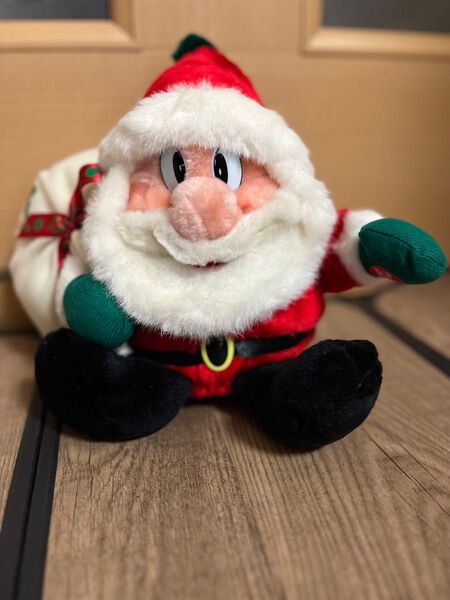 ☆未使用☆ X'mas サンタクロース ぬいぐるみ クリスマス プレゼント 人形 おもちゃ 高さ約23cm