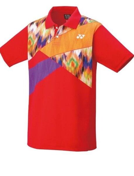 YONEX ヨネックス ユニゲームシャツ (10542) 色 : サンセットレッド サイズM