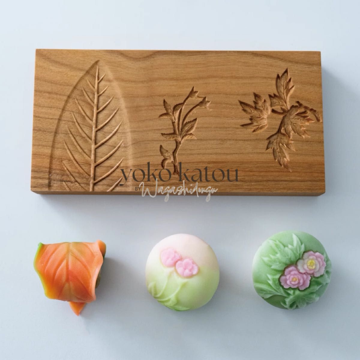 和菓子道具 和菓子木型 3種類の木彫 竹 竹やぶ 上生菓子型 和菓子道具 和菓子木型 3種類の木彫 竹 竹やぶ 上生菓子型