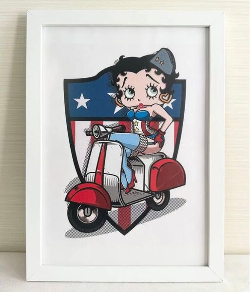 ベティちゃん ポスター フレーム付き