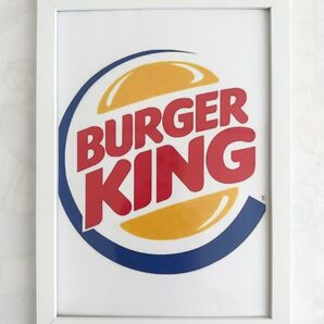 バーガーキング ポスター フレーム付き