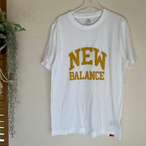 【未使用品】new balance ニューバランス Tシャツ Sサイズ ホワイト ユニセックス