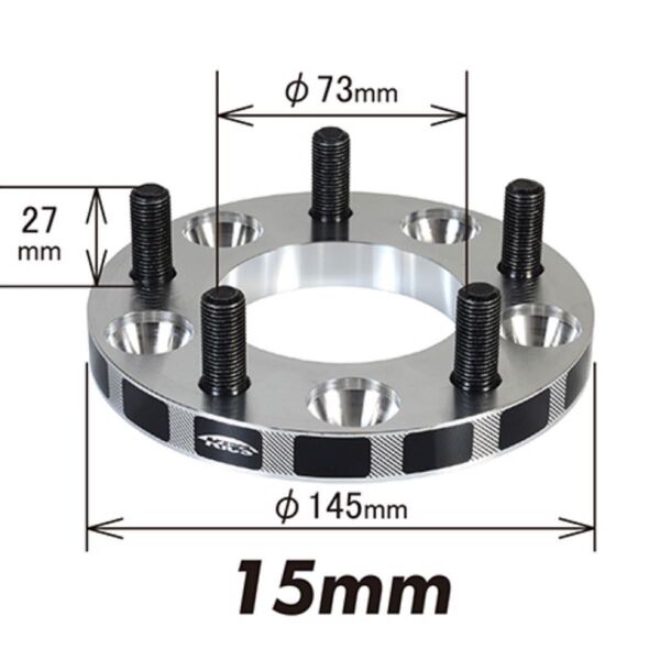 WIDE TREAD SPACER 【KICS】15mm5穴114.3