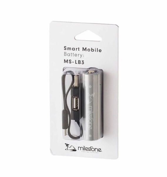 マイルストーン MILESTONE スマート モバイル バッテリー Smart Mobile Battery MS-LB3