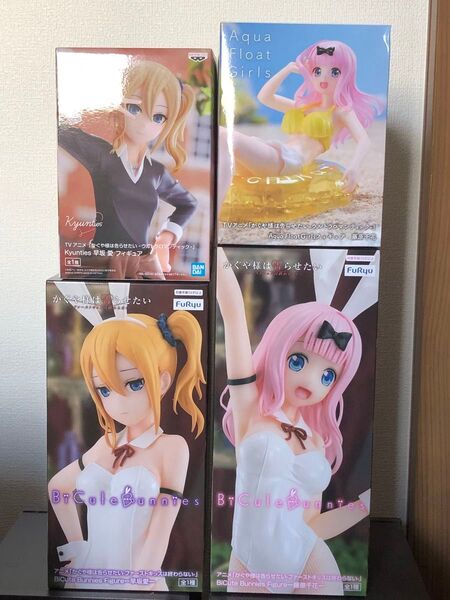 かぐや様は告られたい 早坂愛、藤原千花 フィギュアセット 新品