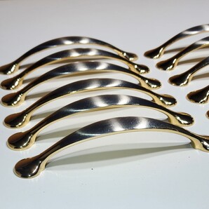 日本一安い ヨーロッパ製 高級 ハンドル(ゴールド)12個セット売り。⑤