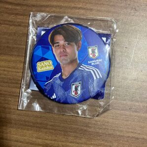 【未開封】SAMURAI BLUE 缶バッジ 佐野海舟選手 サッカー