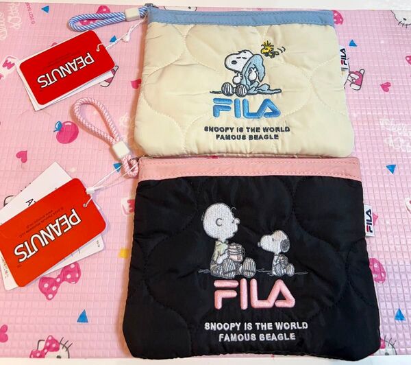 Fila スヌーピー ポーチ