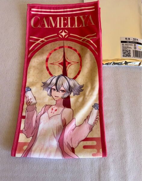 鳴潮 カメリア マフラータオル フェイスタオル 極楽湯 CAMELLYA