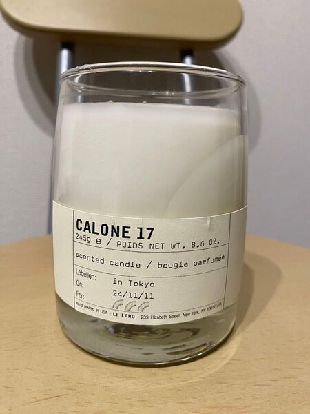 LE LABO CALONE17 クラシックキャンドル ルラボ キャロン17