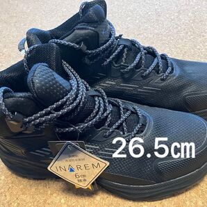 ワークマン トレックシューズアジム 26.5センチ ブラック イナレム