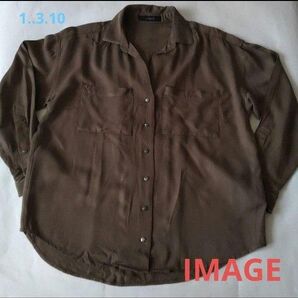 【IMAGE】Mサイズ ブラウン ブラウストップス