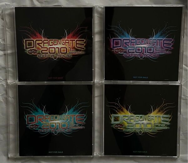 DRAGON GATE DVD 2010 extra movie 4枚セット