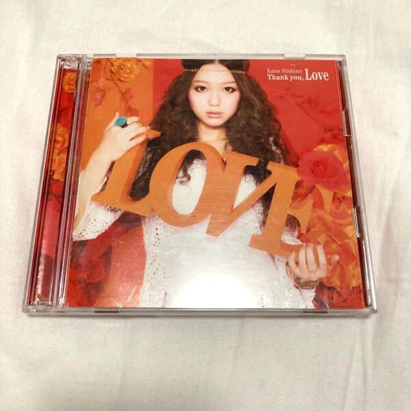 西野カナ DVD付初回生産/Thankyou,Love カナやん