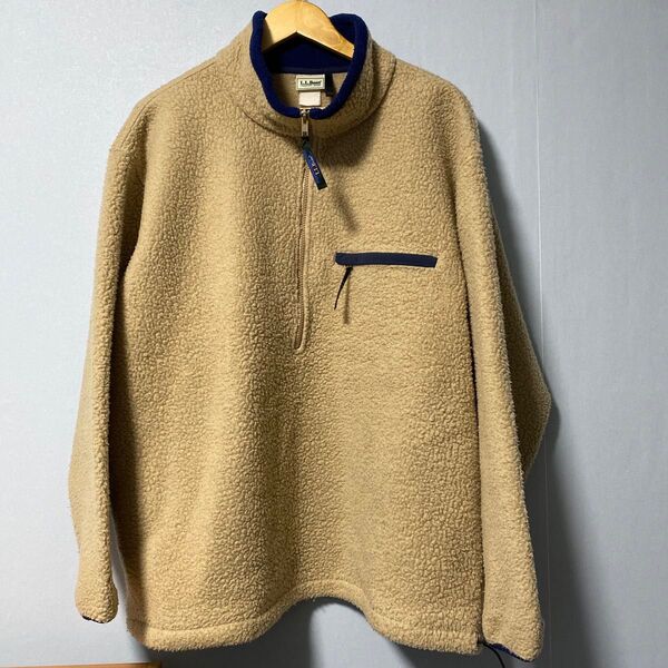 エルエルビーン ハーフジップフリースジャケット L.L.Bean