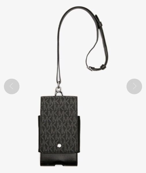 【新品】MICHAEL KORS スマホケース HARRISON EXPAND PHONE LANYARD