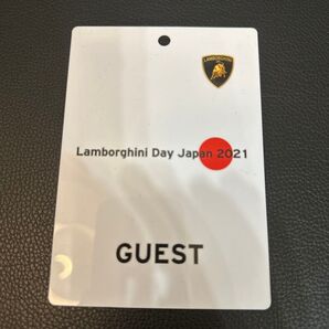 Lamborghini Day Japan 2021 参加者カード