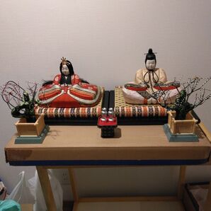 日本人形二体セット