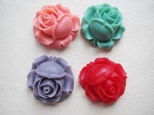  resin series rose kaboshon set 1