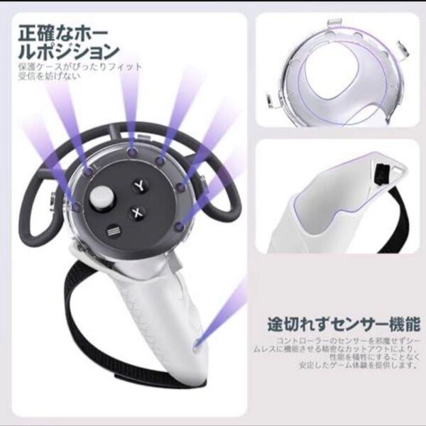 1点限定 新品未使用 Orzero Newzerol 新登場 Quest 3 コントローラー 衝突防止 ゲーム 大人気 ブラック