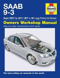  partition nz service book manual service point SAAB 9-3 2007-2011 Saab 9 3 repair repair service manual maintenance repair ^.