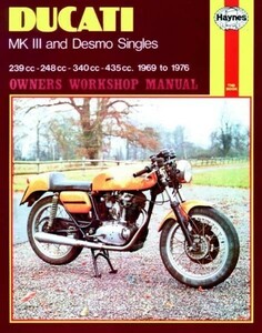  новый товар сервисная книжка обслуживание ремонт Ducati Ducati MK III 3 Desmo Singles Mark 1969 1976 manual сервис ремонт ремонт точка ^.