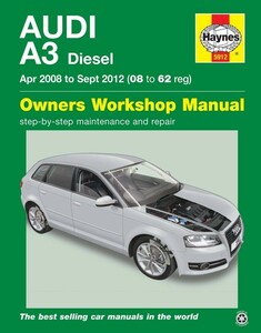  service book maintenance repair repair repair service manual Audi Audi A3 Diesel 2008 - 2012 Hatchback Sportback diesel ^.