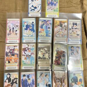 ハイキュー ビジュアル クリア チケット エンスカイ コンプリートハイキュー ビジュアルクリアチケット 未開封 ボックス box