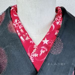 綿の半衿 キャンドル