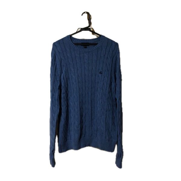 【美品】Brooks Brothers ブルックスブラザーズ ケーブル編みニットセーター