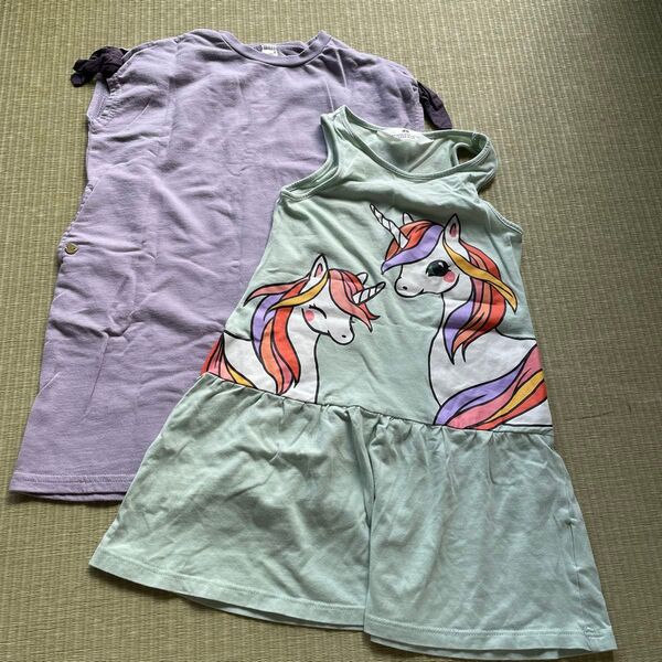 エイチアンドエム H&M アプレレクール ユニコーン ワンピース