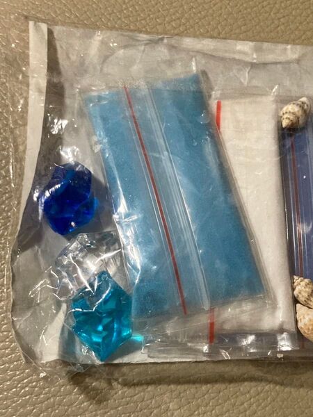 グラスサンドアートキット☆ハンドメイド ブルー系