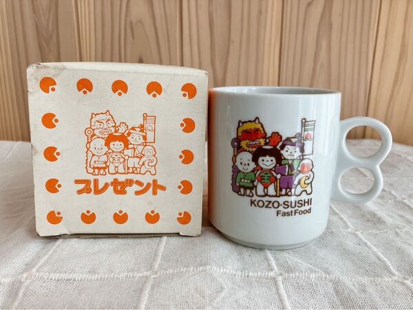 希少♪小僧寿しチェーン 非売品 マグカップ 箱あり