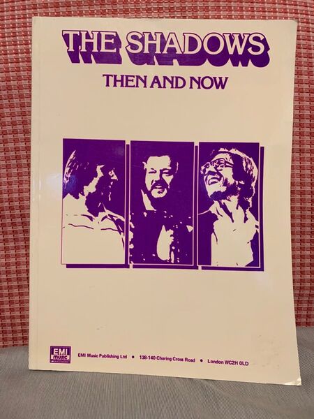楽譜 THE shadows 「THEN AND NOW」洋書