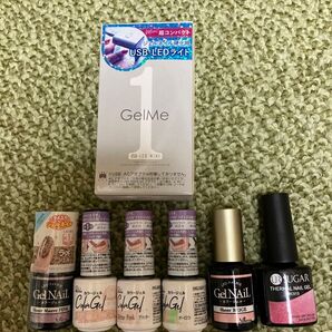 GelMe USB-LEDライト ジェルネイル6点セット