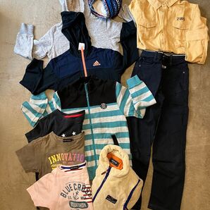 【終了間近】BOYS セット ソフトバンクタンブラー 半袖Tシャツ長袖パーカー長パンツベスト他