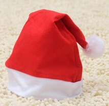大人用サンタ帽子赤5個サンタに変身Xmas クリスマスコスチューム_画像4