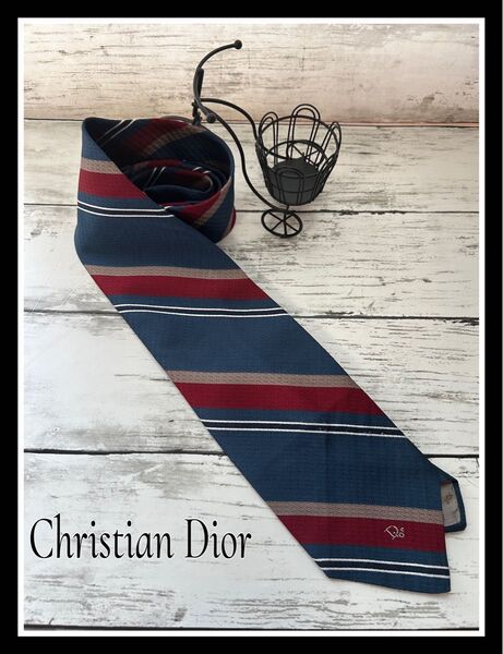 Christian Dior クリスチャンディオール ネクタイ ストライプ
