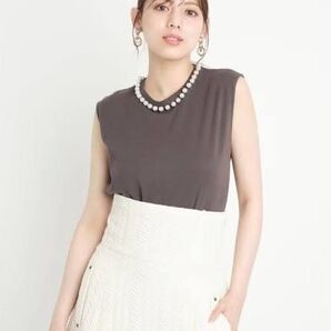 パール付カットソー Mystrada