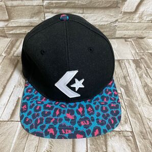 XLARGE レオパード柄キャップ ★CONVERSEコラボ